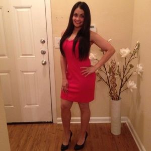 Express Size 2 Red Dress